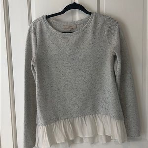 Loft! Cutest peplum top!